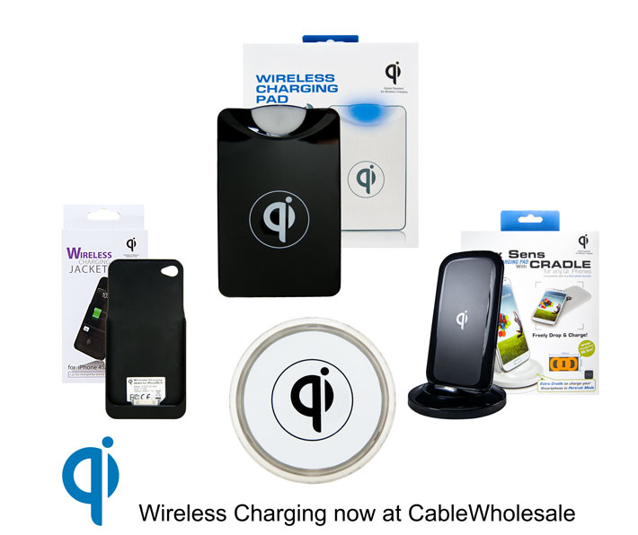 Qi wireless charging is available now!