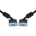 10H1-201HD - SVGA Cable with Ferrites, Black, HD15 Male, Coaxial Construction, Double Shielded, 100 foot