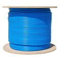 13X6-061NH - Cat6a Blue Copper Ethernet Cable, 10 Gigabit Solid, UTP (Unshielded Twisted Pair), POE Compliant, 500Mhz, 23 AWG, Spool, 1000 foot