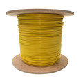 10F2-024NH - 24 Strand Indoor Distribution Fiber Optic Cable, OS2 9/125 Singlemode, Corning SMF-28 Ultra, Yellow, Riser Rated, Spool, 1000 foot