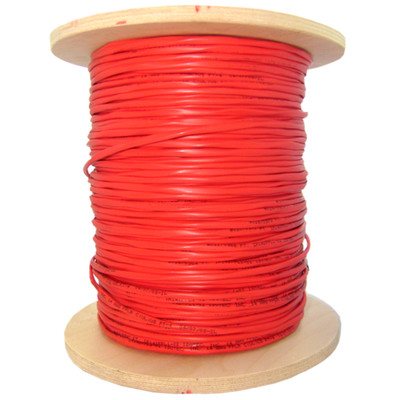 Bulk Zipcord Fiber Optic Cable, Multimode, Duplex, 50/125, OM2, Orange, Riser Rated, Spool, 1000 foot - Part Number: 10F1-101NH
