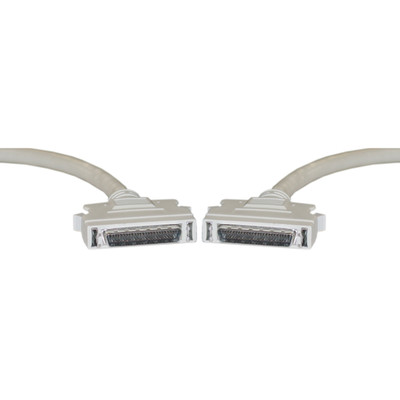 SCSI II cable, HPDB50 (Half Pitch DB50) Male, 25 Twisted Pairs, 3 foot - Part Number: 10P1-02103