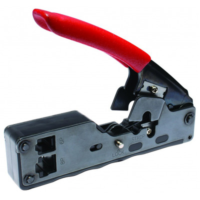 Platinum Tools Tele-Titan Modular Plug Crimp Tool, Clamshell - Part Number: 12507C