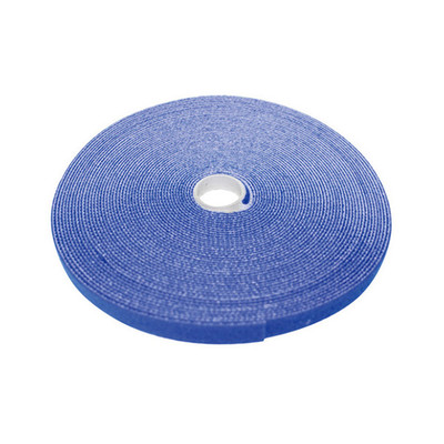 Hook and Loop Tape, 3/4 inch Wide, Blue, 50ft Roll - Part Number: 30CT-06150