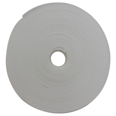 Hook and Loop Tape, 1/2 inch Wide, White, 50ft Roll - Part Number: 30CT-19150