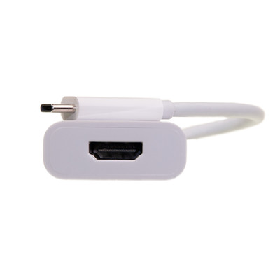 USB 3.1 Type C to HDMI Adapter, 4K@60Hz, White, 6in