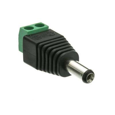 DC Male Power Plug to 2 Pin Terminal (Screw Down) Adapter - Part Number: 30W1-00200