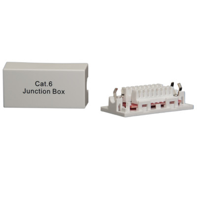 Cat6 Inline Junction Box, 110 Punch Down Type - Part Number: 30X8-11100