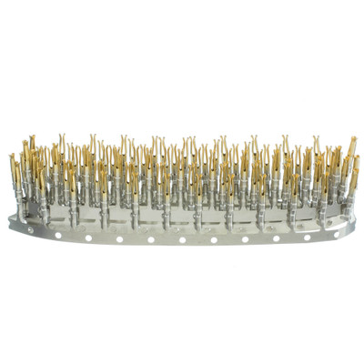 Serial Female Crimp Contacts, 100 Pieces - Part Number: 3300-004HD