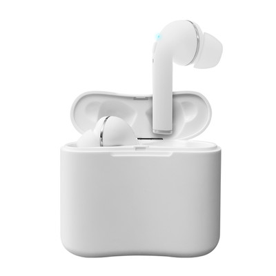 Bluetooth Earbuds w/ Charging Case, White