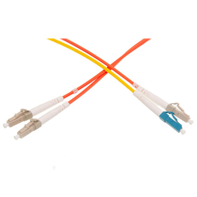Mode Conditioning Cable LC / LC, OM1 Multimode,  62.5/125, 1 meter - Part Number: LCLC-12101