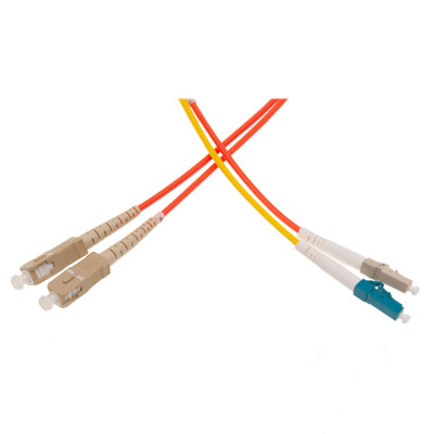Mode Conditioning Cable LC / SC, OM1 Multimode,  62.5/125, 2 meter - Part Number: LCSC-12102