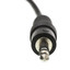 3.5mm Stereo Cable, 3.5mm Male, 1 foot - Part Number: 10A1-01101