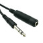 1/4 inch Stereo Extension Cable, TRS, 1/4 inch Male to 1/4 inch Female, 15 foot - Part Number: 10A1-62215