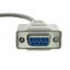 Null Modem Cable, DB9 Female to DB25 Male, UL rated, 8 Conductor, 3 foot - Part Number: 10D1-21303