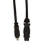 Firewire 400 9 Pin to 4 Pin cable, Black, IEEE-1394a, 15 foot - Part Number: 10E3-94015BK