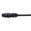 Firewire 400 9 Pin to 4 Pin cable, Black, IEEE-1394a, 15 foot - Part Number: 10E3-94015BK