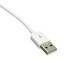 Apple Lightning to USB Cable, Authorized White iPhone, iPad, iPod USB Charge and Sync Cable, 6 foot - Part Number: 10U2-05106WH