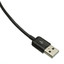 Apple Lightning Authorized Black iPhone, iPad, iPod USB Charge and Sync Cable, 1.5 foot - Part Number: 10U2-05101.5BK