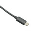 Apple Lightning Authorized Black iPhone, iPad, iPod USB Charge and Sync Cable, 1.5 foot - Part Number: 10U2-05101.5BK
