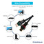 Locking HDMI Cable, High Speed with Ethernet, HDMI Male, 4K,  1.5 foot - Part Number: 10V3-45101.5