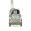 Cat5e Gray Copper Ethernet Patch Cable, Snagless/Molded Boot, POE Compliant, 1 foot - Part Number: 10X6-02101