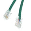 Cat6 Green Copper Ethernet Patch Cable, Bootless, POE Compliant, 4 foot - Part Number: 10X8-15104