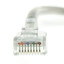 Plenum Cat5e Gray Ethernet Patch Cable, CMP, 24 AWG, Bootless, 5 foot - Part Number: 11X6-12105