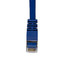 Shielded Cat6a Blue Copper Ethernet Patch Cable, 10 Gigabit, Snagless/Molded Boot, POE Compliant, 500 MHz, 5 foot - Part Number: 13X6-56105