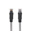 Armored Cat6a Copper Ethernet Cable, Anti-Rodent, 10 Gigabit, 24AWG, POE Compliant, 500MHz, POE Compliant, 3 foot - Part Number: 13X6-60103