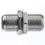 F-pin Coaxial Coupler, F-pin Female - Part Number: 200-053