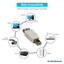 USB A to B Adapter, Type A Female to Type B Male - Part Number: 30U1-03300