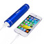 3000 mAh USB power bank, 1 Amp charge rate, 1 port, with flashlight. Includes micro USB cable.  Blue - Part Number: 30W1-500BL