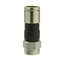 RG6 F-pin Compression Connector, Quad and Dual Shield Compatible - Part Number: 30X4-24000