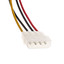 Molex to Dual SATA Power Cable, 4 Pin Molex Male to Dual Serial ATA Female, 14 inch - Part Number: 31SA-005P