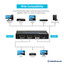 2 way HDMI Amplified Splitter, HDMI High Speed with Ethernet, 4Kx2k@60Hz, HDMI v2.0, HDCP2.2, Metal Housing - Part Number: 41V3-03020
