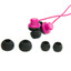 JVC Riptidz Inner-Ear Earbuds, Pink - Part Number: 5002-011PK