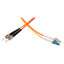 Mode Conditioning Cable LC / ST, OM1 Multimode,  62.5/125, 1 meter - Part Number: LCST-12101