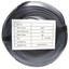 Security/Alarm Wire, Gray, 22/4 (22AWG 4 Conductor), Solid, CMR / Inwall rated, Coil Pack, 500 foot - Part Number: 10K4-0421CF
