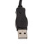 USB Desktop Extension with Ferrite, Black, 5 foot - Part Number: UC-010BK-F