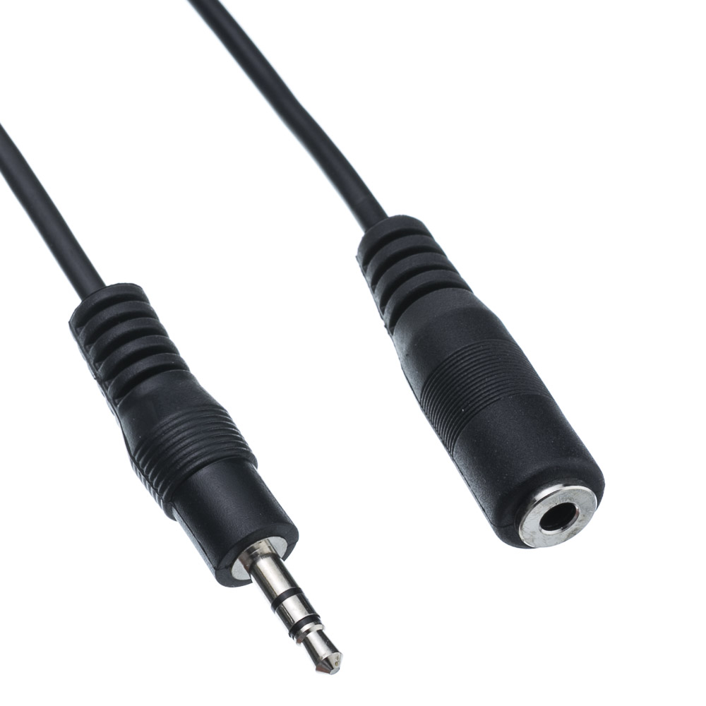 6 foot 3.5 mm Female Stereo to 3.5 mm Male Stereo Extender Cable