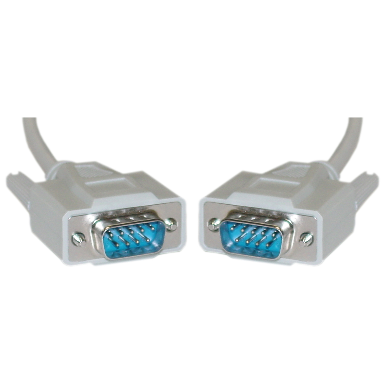 3ft DB9 Male to Male Straight-Through Fully Wired Serial RS232 Cable S-3303