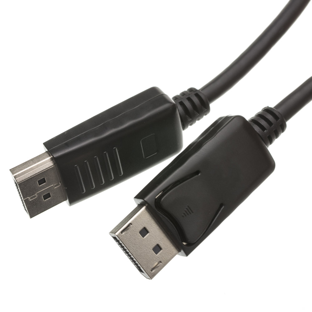 Ekspedient pint give DisplayPort Cable, 4k@75Hz, v1.2, 17.28Gb, 15ft