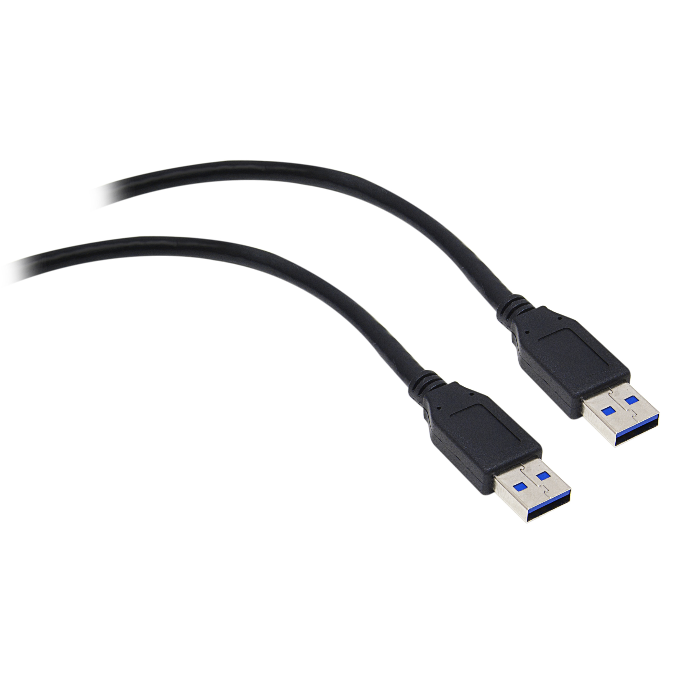 USB 3.0 Cable, Type A to Type A, Male to Male, 3ft