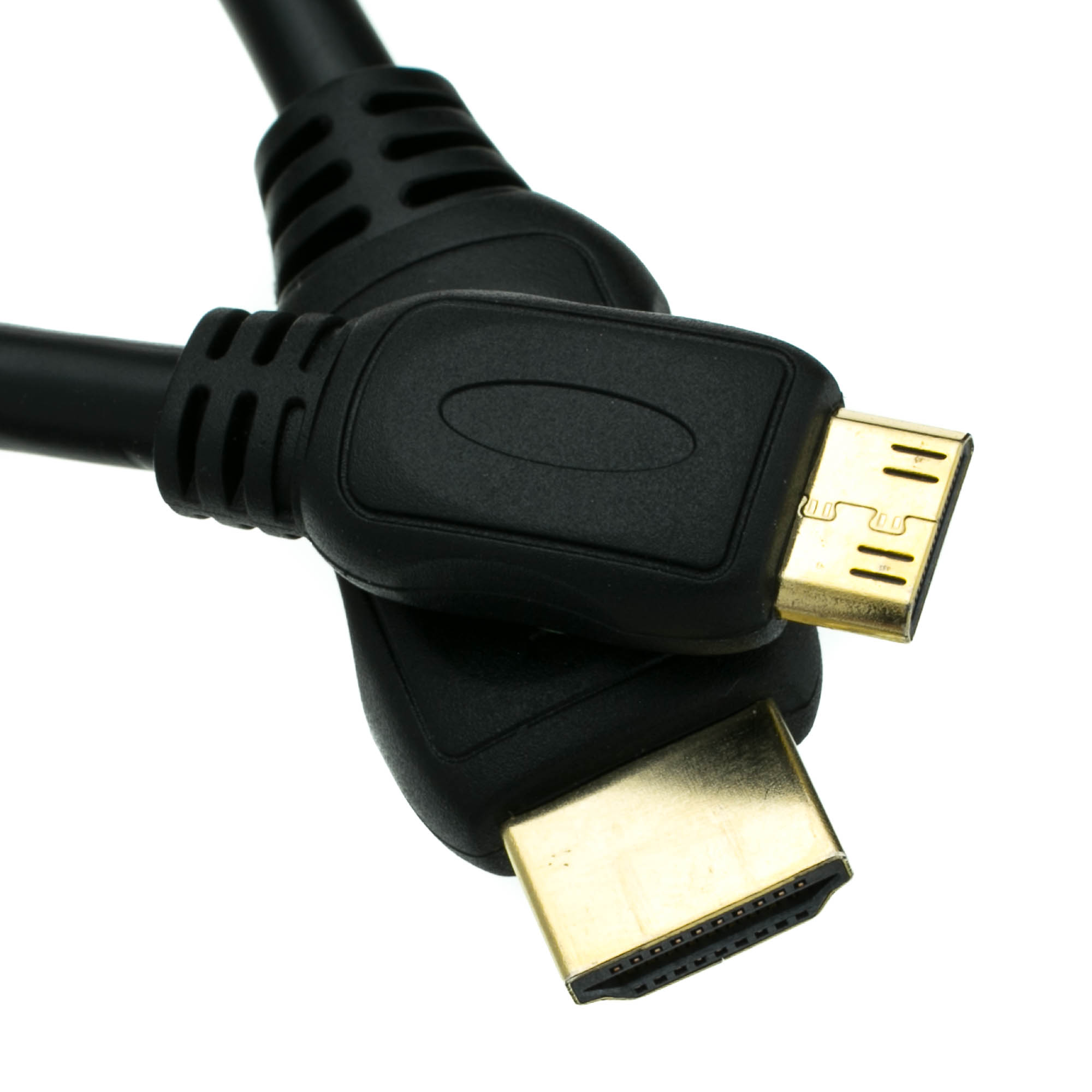 Ret marmorering roterende HDMI to Mini HDMI Connector Cable - 15 ft.