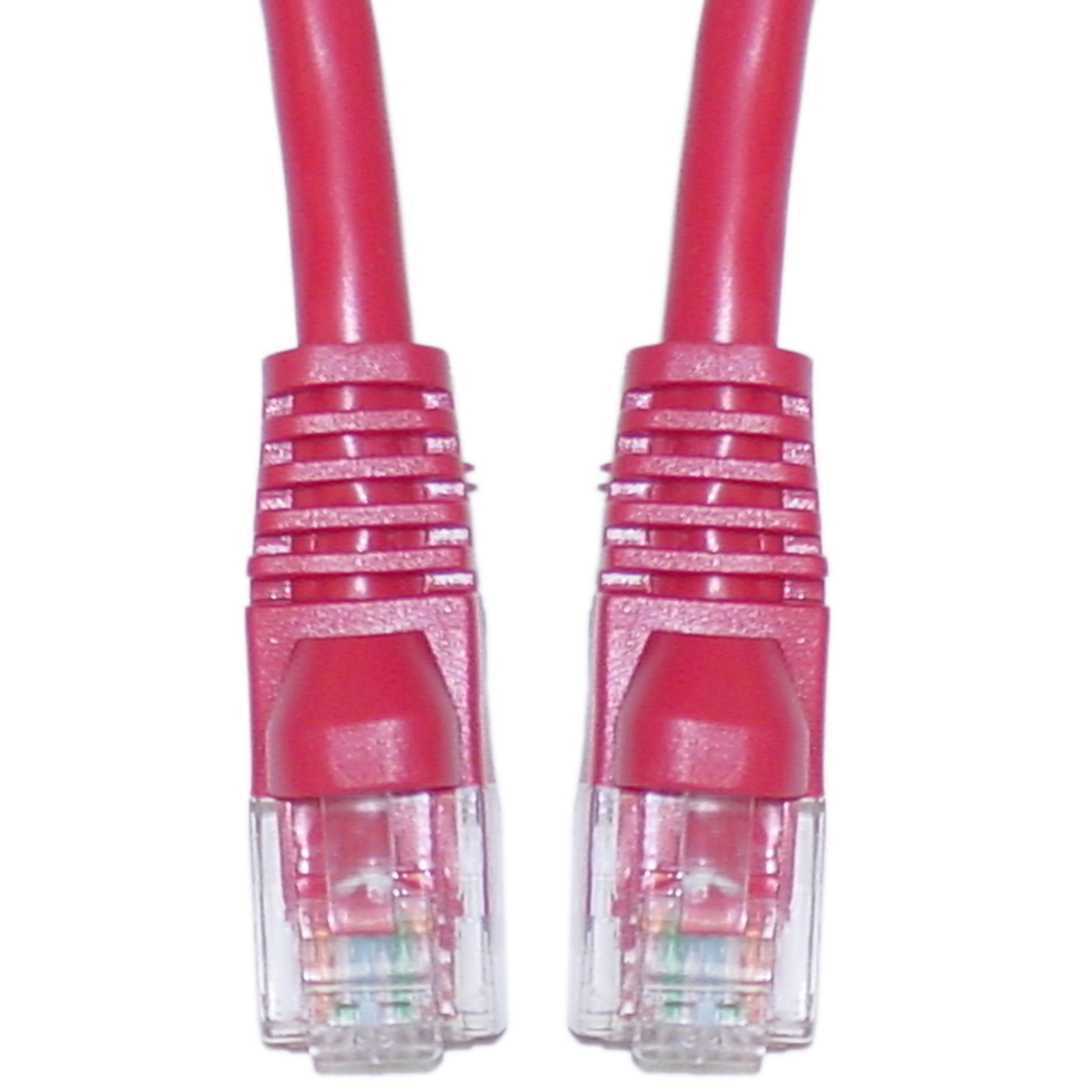 UTP 50 Feet - Red RJ45 10Gbps High Speed LAN Internet Cord Cat5e Crossover Ethernet Cable GOWOS 10-Pack Available in 28 Lengths and 10 Colors Computer Network Cable with Snagless Connector