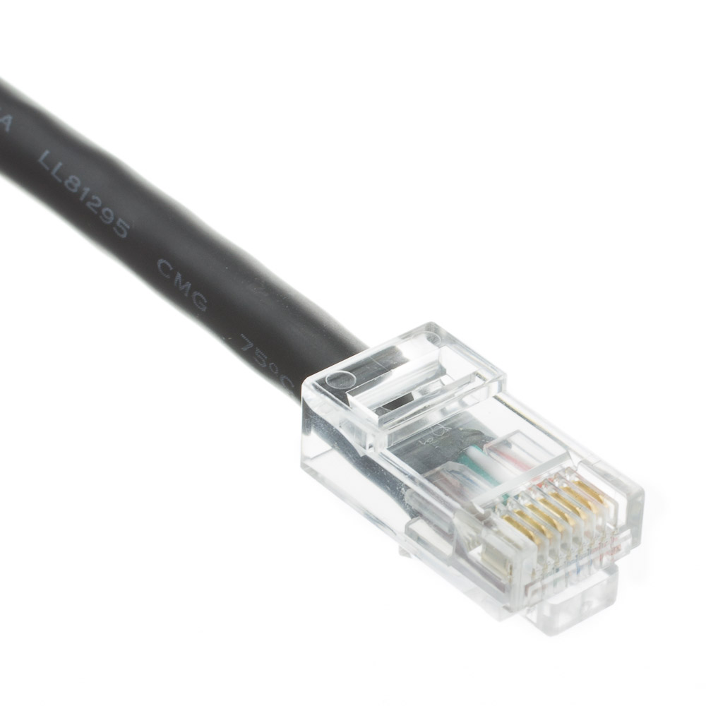845-10X6-13104 CableWholesale 4-Feet Wholesale Electronics Accessories Cat5E Orange Ethernet Patch Cable Bootless 