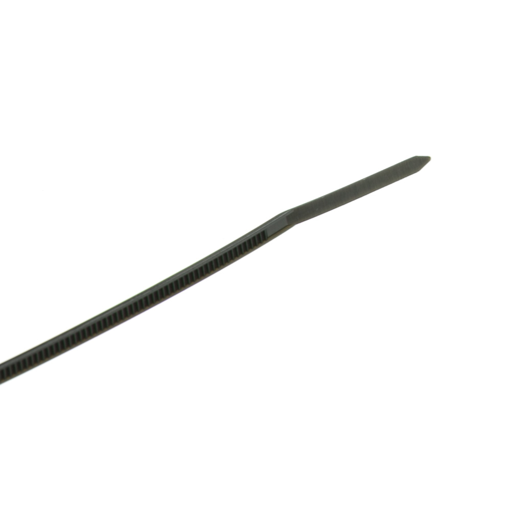 100 Count SE CT836B 8” Black Cable Ties with 30-lb Sona Enterprises Tensile Strength 