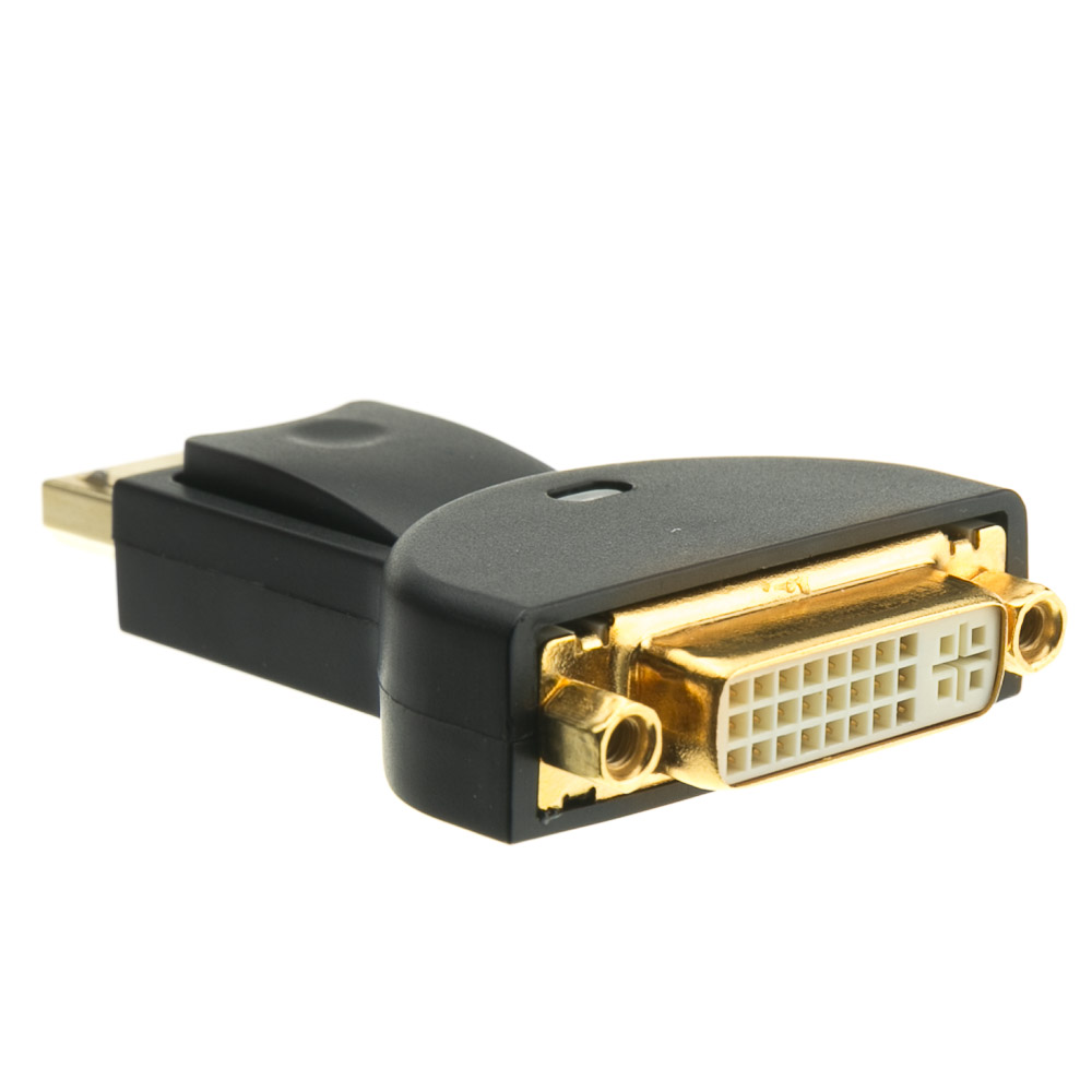 CableWholesale DisplayPort to DVI Adapter Only Works from DisplayPort to DVI DisplayPort Male to DVI Female 