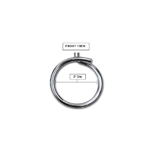 2 in. 90 lb Set Of 5 Heavy Duty Magnetic Bridle Ring 